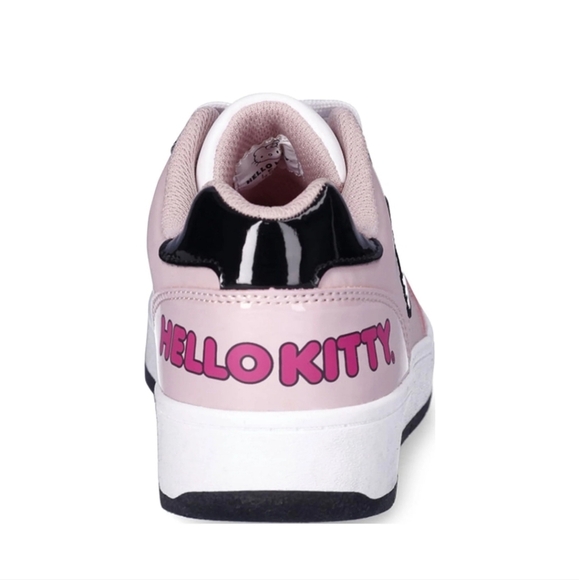 Hello Kitty Sanrio Pink And White Animee Y2K Kawaii Soft Girl Sneakers Size 8 - Picture 5 of 8